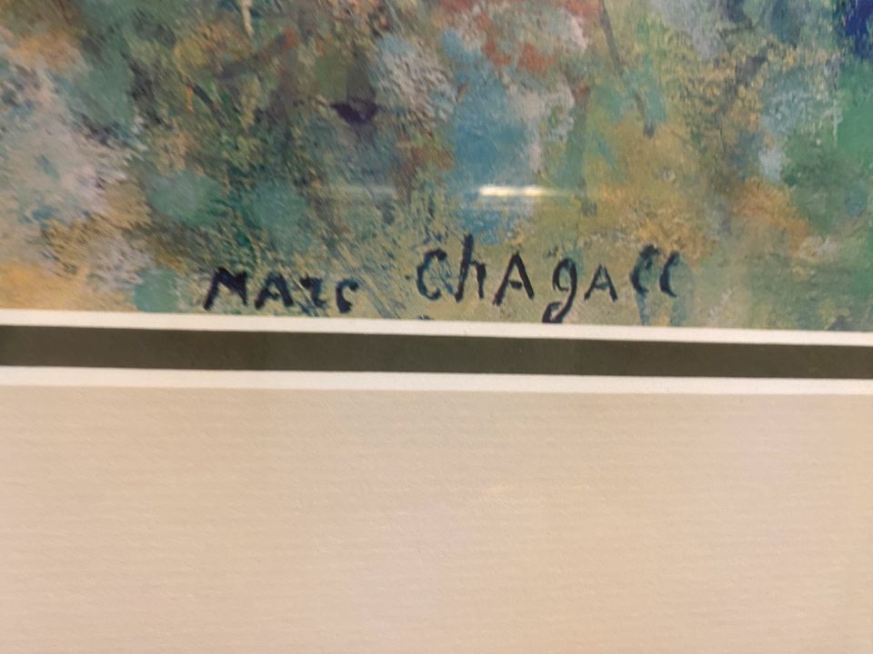 Marc Chagall Kunstdruck (inkl. Bilderrahmen) in Bocholt