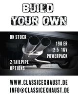 W201  W124 W126 Endrohre DTM Powerpack  190 2.5 16 V  AMG EVO Bayern - Schwandorf Vorschau