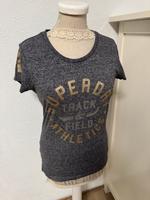 Superdry T-Shirt Shirt Oberteil grau S 36 Bayern - Jengen Vorschau
