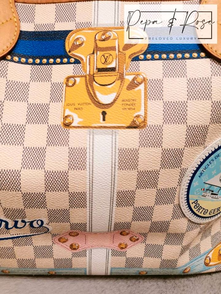 Louis Vuitton Neverfull Tasche summer trunks Porto Cervo N41732 in München