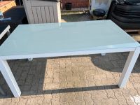 ☀️Best Houston Gartentisch 160x90cm weiß/silber neu Niedersachsen - Hemslingen Vorschau