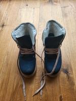 Wie neu Rieker Stiefel Leder Schuhe Größe 38 blau Fell Nordrhein-Westfalen - Windeck Vorschau