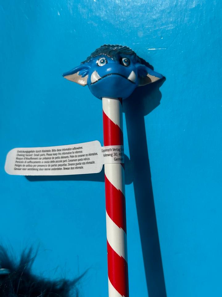 Grolltroll Set Schlüsselanhänger Bleistift Stempel  Schultüte in Köln