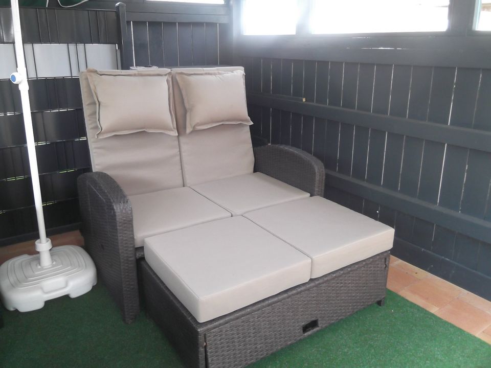 Rattan Lounge 2 Sitzer in Saterland