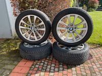 Original BMW 3er Alufelgen 7,5Jx17 Zoll mit Dunlop Winterreifen Nordrhein-Westfalen - Steinhagen Vorschau