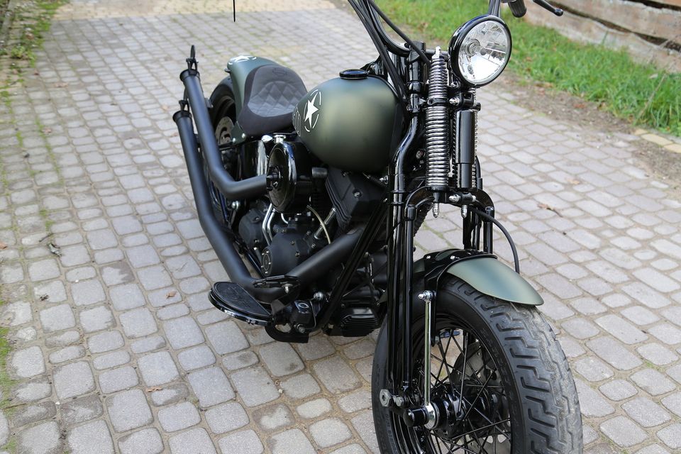 ⚡HARLEY DAVIDSON 2008 FLSTSB CROSS BONES Twin Cam 96⚡ in Königstein im Taunus