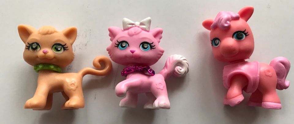 10 St. Polly Pocket Sparkling Pets von Mattel, seltenes Fundstück in Talheim Neckar