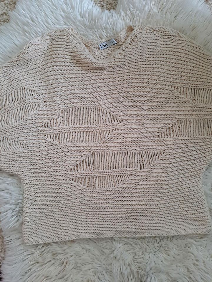 ☆☆☆PULLOVER ZARA AJOURMUSTER L☆☆☆ in Meerbusch