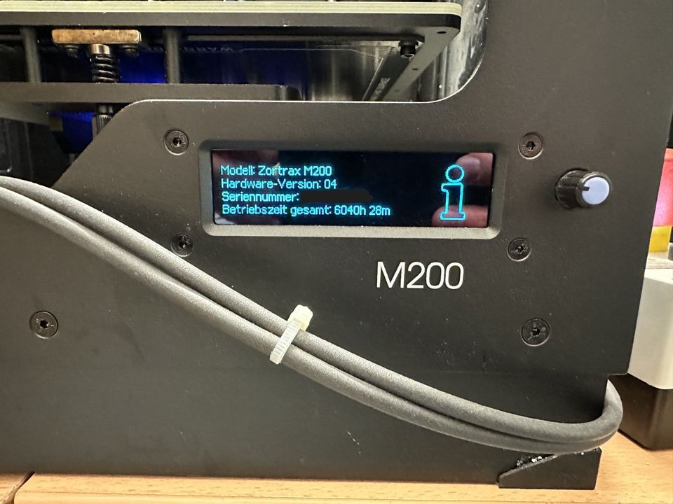 für Bastler: Zortrax M200 3D Printer 3D Drucker inkl. Ersatzteile in Mülsen