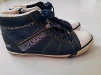 Mustang Sneaker High ☆ warm gefüttert ☆ Neuwertig ☆ Größe 39 Brandenburg - Falkensee Vorschau