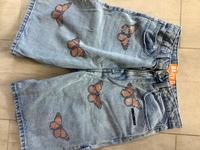 Review Baggy Jeans Shorts mit Glitzersteinen Schmetterling Gr. S Hessen - Langen (Hessen) Vorschau