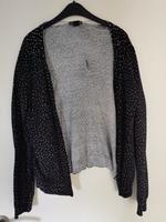 Strickjacke / leichtes Jäcken / Black and White / Punkte Niedersachsen - Uetze Vorschau