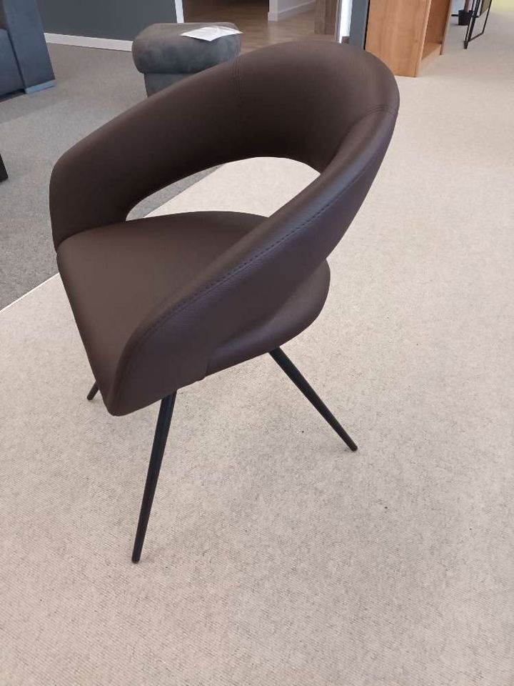 6er Stuhl Set, Braun, BxHxT 64x80x54 cm,statt 1470€ in Meißen