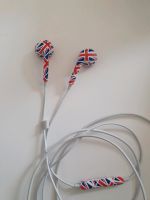 Kopfhörer Kabel in Ear UK England Flagge bunt Muster Schleswig-Holstein - Bad Oldesloe Vorschau