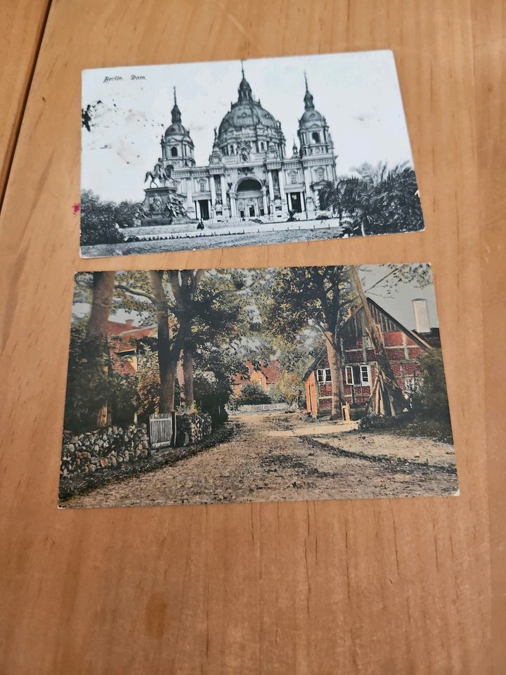 Alte postkarten gelaufen in Kremmen