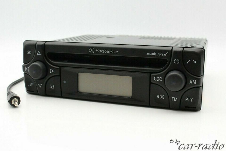 Mercedes Audio 10 CD MF2910 AUX-IN MP3 R129 Radio SL-Klasse W129 in Gütersloh