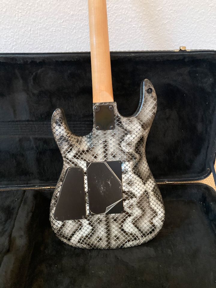 BC Rich USA Handcrafted Gunslinger Snakeskin DiMarzio in Salzhausen