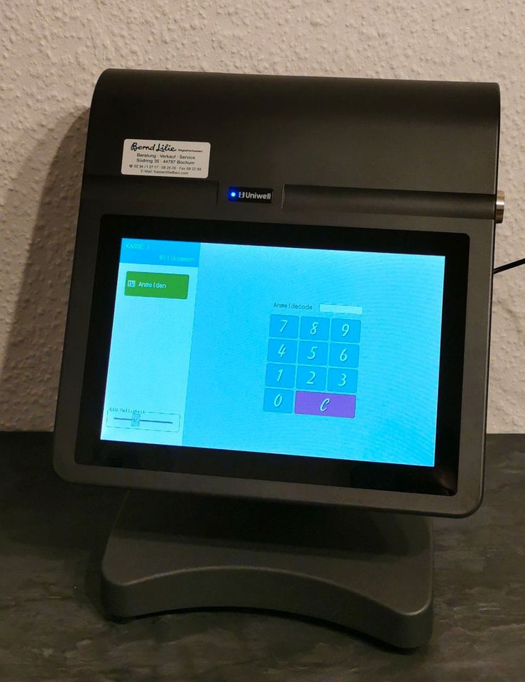 Uniwell HX-2500 Kassensystem Gastronomie Touch-Display in Herne