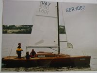 20er Jollenkreuzer 1979 Formverleimt. Mit BODENSEEZULASSUNG Baden-Württemberg - Friedrichshafen Vorschau