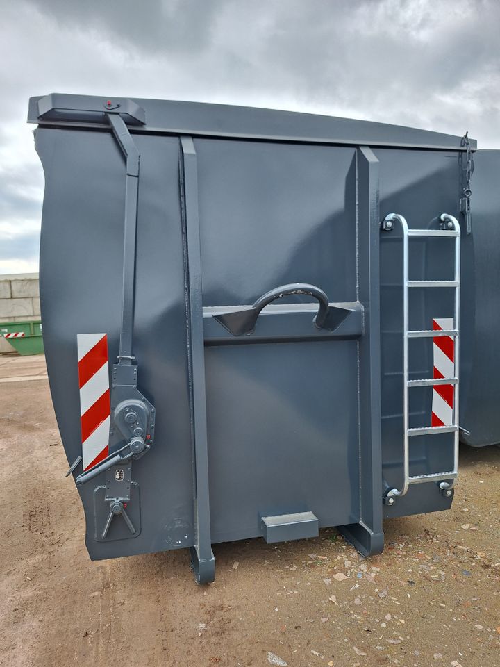 Abrollcontainer 35 m³ mit Deckel -Lagerware,sofort verfügbar- in Löbnitz an der Linde