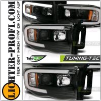 LED Tagfahrlicht Design Scheinwerfer schwarz für Dodge RAM 02-06 Hessen - Calden Vorschau