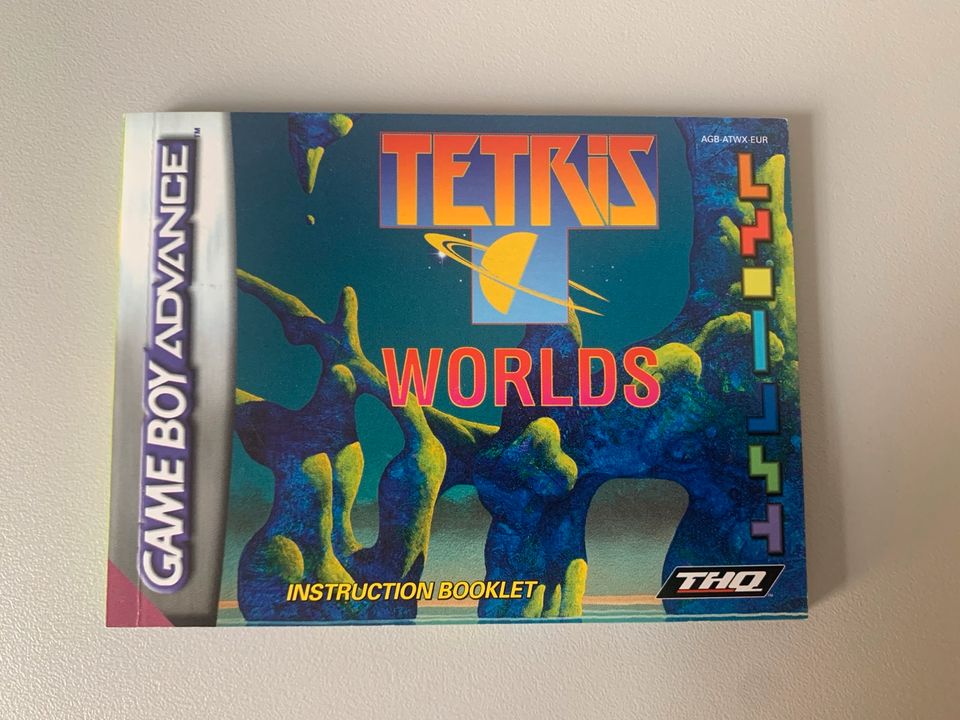 Gameboy Advance Spielanleitung Tetris in Leipzig