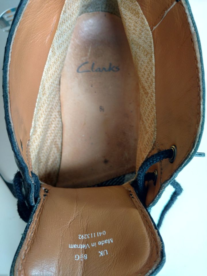 Clarks Herren Schnürboots Größe 8,5 / 42 Goretex in Gau-Algesheim