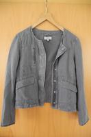Graue Stoffjacke im Jeansjacken-Style Rheinland-Pfalz - Gau-Algesheim Vorschau