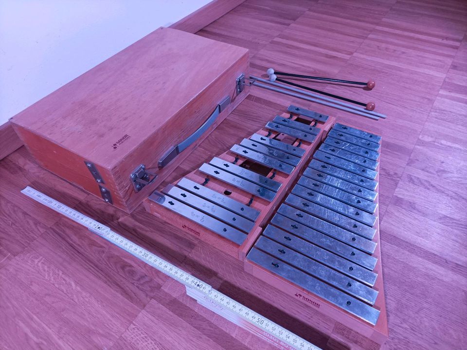 Sonor Glockenspiel Xylophon Chime Metall in Weimar
