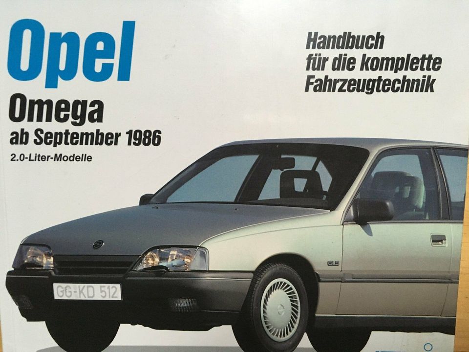 Reparaturanleitung Opel Omega ab September 1986 Fahrzeugtechnik in Großhansdorf