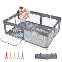 Dripex Laufstall Baby 150x200cm Grau Hessen - Kassel Vorschau