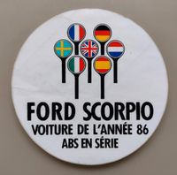 Ford Scorpio Aufkleber – 80er Jahre inkl. Versand Bayern - Windach Vorschau