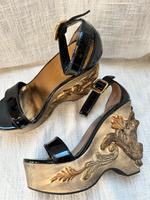 Miu Miu Sandalen Gr. 38,5 Hessen - Erbach Vorschau