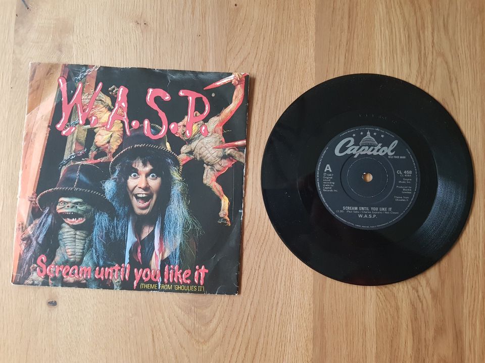 W.A.S.P. Scream until you like it Vinyl WASP Schallplatte Musik in Bernhardswald