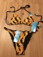 Orange-schwarzer Camouflage Bikini Gr. S/M-Neu Thüringen - Suhl Vorschau