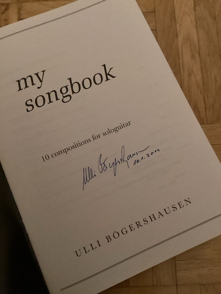 Ulli Bögershausen - My Songbook TAB in Bad Sobernheim