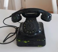 ♡RETRO♡Telefon mit Wählscheibe♡W48♡50er Jahre♡ Schleswig-Holstein - Brekendorf Vorschau