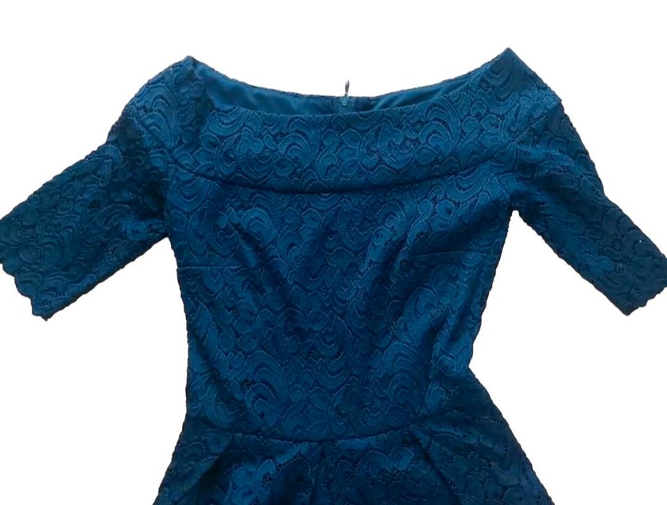 Cocktailkleid/Party  Spitze von Orsay Farbe dunkel blau Gr.34 in Ulm