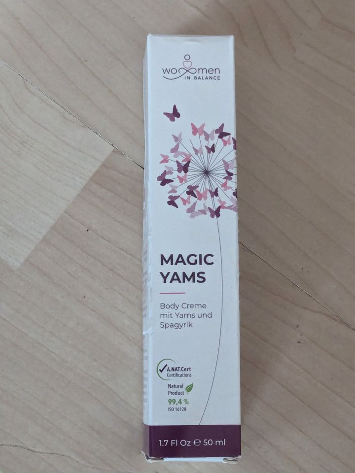 Magic Yams Body Creme Yams Spagyrik Neu 50 ml wo & men Balance in Hünxe