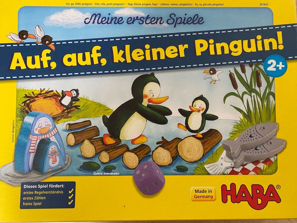 Haba Spiel, Auf kleiner Pinguin -Ab 2 in Windischholzhausen