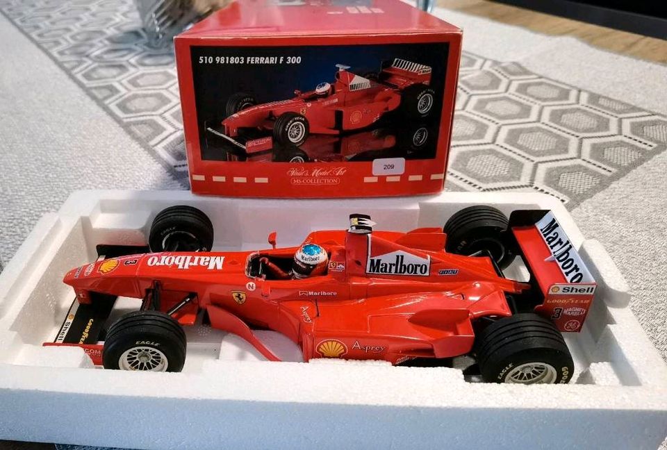 "Top Gelegenheit" Michael Schumacher F1 1 18 Ferrari in Emmerich am Rhein