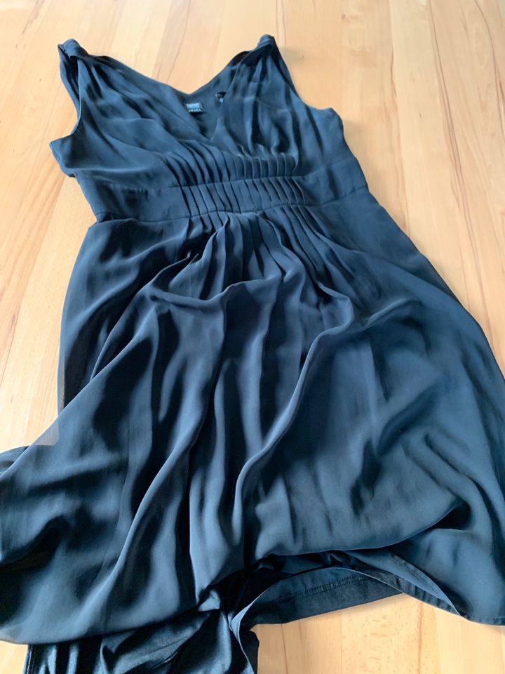 Kleid Esprit festlich schwarz elegant Hochzeit Ballkleid 40 42 44 in Steinheim