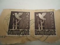 Deutsche Post 2 Mark ab 1947 gestempelt 2Stk. Berlin - Hohenschönhausen Vorschau