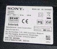 Sony Led TV 55 Zoll,Display gerissen Saarland - Heusweiler Vorschau