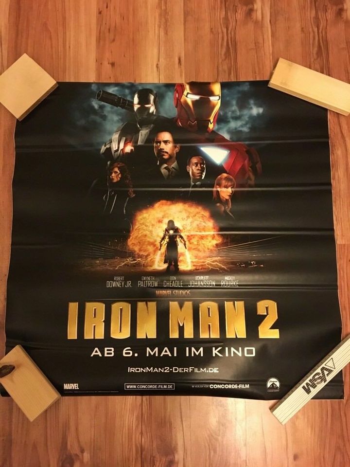 Iron Man 2 Marvel Klebeposter Poster Promo selten Tony Stark NEU in Dortmund