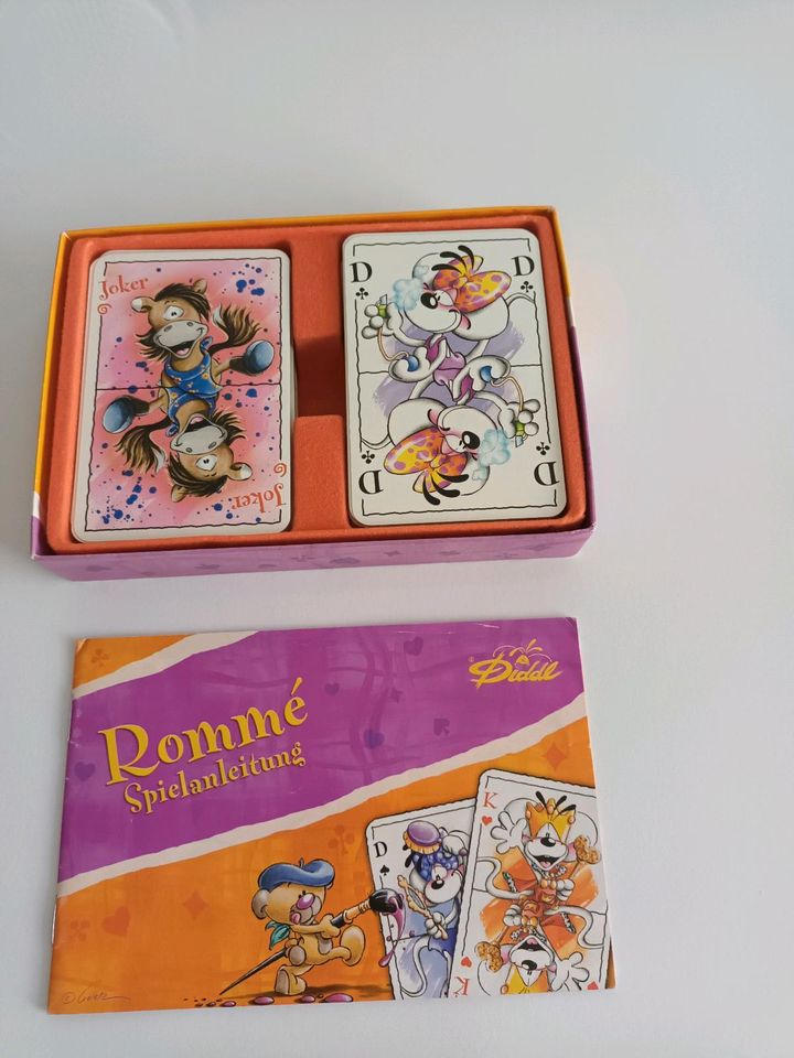 Diddl Karten Spiel Romme Canasta Bridge Kartenspiel in Steinhagen