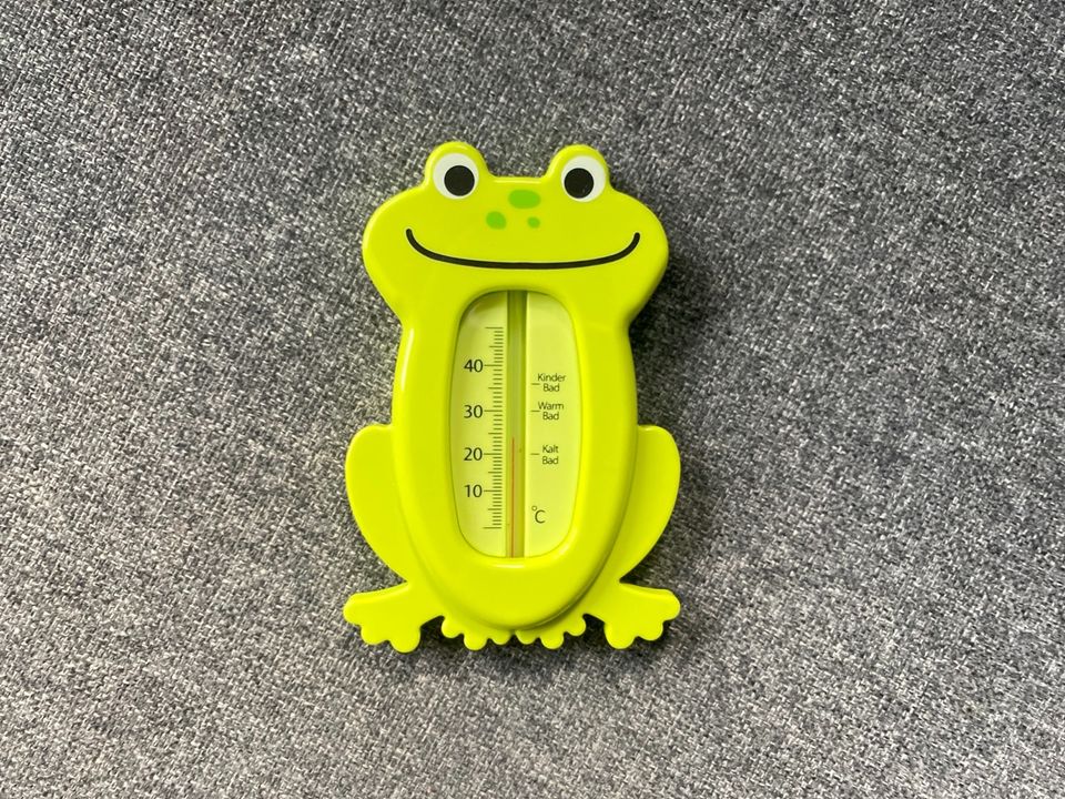 DM Babylove Baby Bade Thermometer Frosch in Herborn