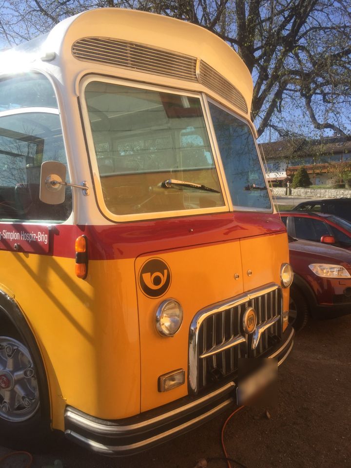 Oldtimer Wohnmobil FBW von 1961 H-Kennzeichen in Rickenbach