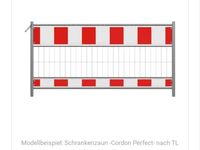 Schrankenzaun/ Bauzaun/ Baustellenabsperrung Bauzaunfuß TL Fuß Bayern - Gunzenhausen Vorschau