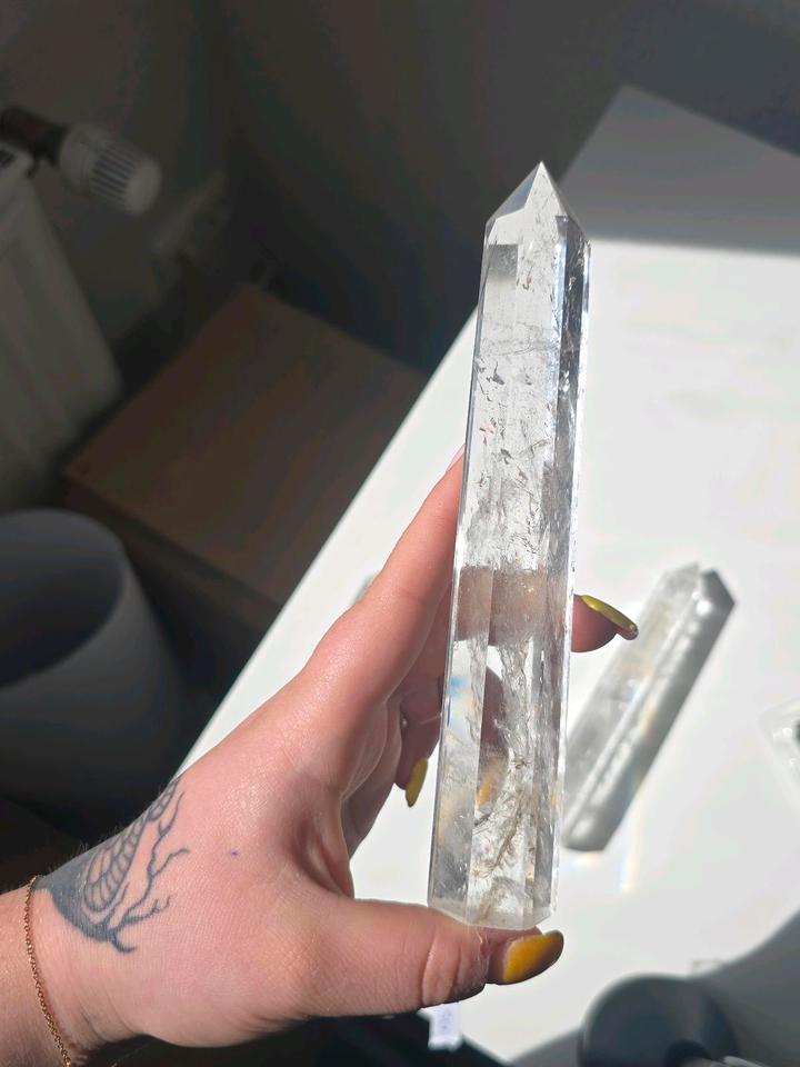 Bergkristall große Türme Edelstein Mineralien Sammlung in Bad Oldesloe